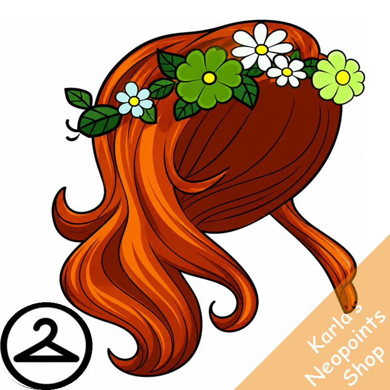 Red Proper Peophin Lady Wig
