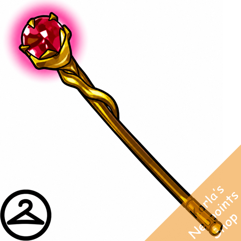 Shining Ruby Staff