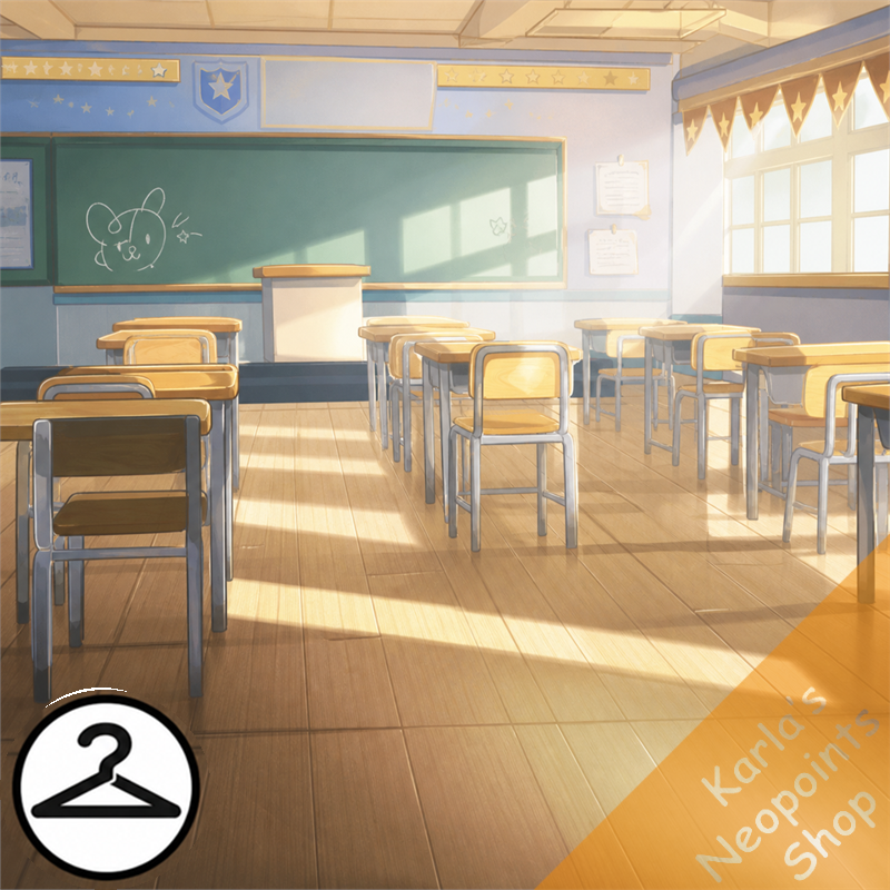 Sunny Classroom Background